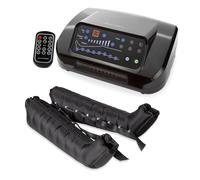 Dinamicamed Pressothérapie Drainage Lymphatique (PRO 8.0 - 8 Chambres) | Masseur Professionnel pour Massage Drainant, 6 Programmes avec 2 Bottes XL, Utilisation à Domicile