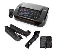 DinamicaMed® PRO 4.0 Classic Pressothérapie - Appareil de drainage lymphatique avec 6 programmes, 4 chambres à air, Bottes XL, Ceinture abdominale et 1 Brassard, utilisation à domicile