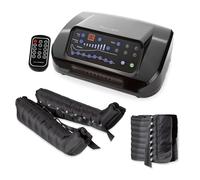 DinamicaMed® PRO 8.0 Classic Pressothérapie - Appareil de drainage lymphatique avec 6 programmes, 8 chambres à air, 2 bottes XL et ceinture abdominale, utilisation à domicile