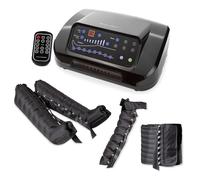 Dinamicamed ® PRO 8.0 Classic Pressotherapie Professionnelle Drainage Lymphatique 8 Chambres à Air - Appareil de Massage 6 Programmes de Massage, 2 Bottes XL, Ceinture Abdominale et 1 Brassard