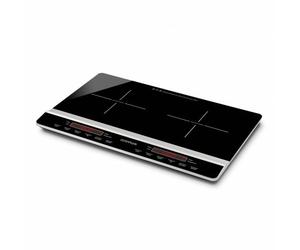 Dinamiko Duo - Cuisinière À Double Induction, Design Mince 1800 + 1300 W Soft-Touch - G3 Ferrari