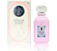 Dinar Wardi - 100 ml - Parfum pour femme - Parfum à base de vanille et de jasmin - Parfum arabe de luxe - Longue durée