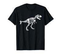 Dinausaur Skeleton Dog Bites Funny Animals Lover T-Shirt