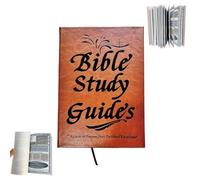 dinblex Guide d'étude biblique de 66 pages, journal de dévotion quotidienne, carnet religieux basé sur la foi pour les réflexions de prière, un plan d'étude biblique d'un an pour les femmes, citations