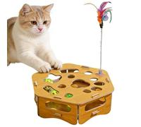 Dinchaakuarry Boîte de soin des griffes de chat - Jouet de mouvement pour chaton - Jouet d'intérieur pour chat - Pour entraîneur - Amoureux des animaux - Cabinets vétérinaires - Abris pour animaux