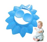 Dinchaakuarry Casquette de baby shower pour laver les cheveux, bouclier de capuchon de douche pour tout-petit | Visor de bain pour les | Chapeau de visière réglable à lavage doux pour la protection