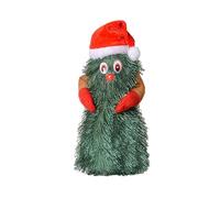 Dinchaakuarry Dancing Christmas Tree, Dancing Christmas Tree Decoration with Music, Plush Figurines Ornaments for Office Outdoor Tabletop Kids Toddler Baby