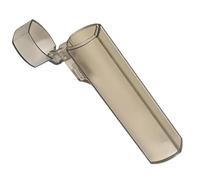 Dinchaakuarry -Dents portatif, Dents pour Sac à Main - Étui de Voyage Portable Transparent pour -Dents, Design Clair, Petit récipient de prélèvement de Dents avec Couvercle pour