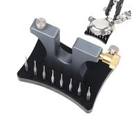 Dinchaakuarry Extracteur de vis endommagé pour montre, extracteur de vis réglé | Extracteur de vis cassé réutilisable | Outils d'horloger portables, fournitures de remplacement multifonctionnelles