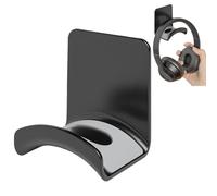 Dinchaakuarry Headphone Wall Mount | Headset Display Organizer - Adhesive Holder For Streaming Station Computer Desk Home Studio Classroom