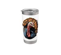 Dinde Poulet Oiseau Dindons Faisan Dinde Gobelet isotherme en acier inoxydable double paroi
