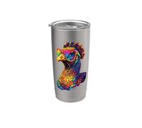 Dinde Poulet Oiseau Dindons Faisan Dinde Gobelet isotherme en acier inoxydable double paroi