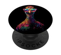 Dinde Poulet Oiseau Dindons Faisan Dinde PopSockets PopGrip Adhésif