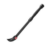 d'indexation - Outil de retrait d'ongles, tige de levier réglable, barre de démolition compacte et résistante à la rouille, poignée ergonomique, tire-clous durable et haute performance