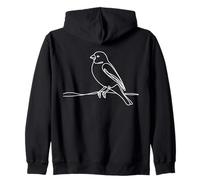 Dindon Sauvage Linéaire Observateur d'oiseaux Sweat à Capuche