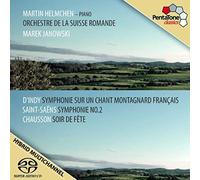 D'indy : Symphonie Sur Un Chant Montagnard - Saint-Saëns : Symphonie No 2 - Chausson : Soir De Fête