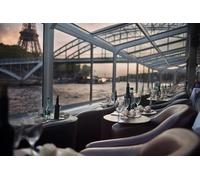 Dîner-croisière Paris Seine avec vue panoramique sur la nuit