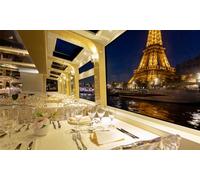 Dîner croisière Prestige de 2h (hors boissons) pour 2 personnes