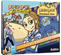 Diner Dash Flo on the Go & Diner Dash Hometown Hero (Jewel Case)