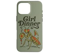 Dîner de Fille en Train de Prier et de mante Coque pour iPhone 16 Pro Max