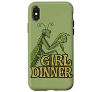 Dîner de Fille en Train de Prier et de mante Coque pour iPhone X/XS