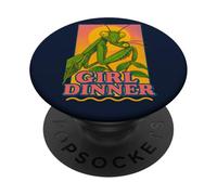 Dîner de Fille en Train de Prier et de mante PopSockets PopGrip Adhésif