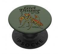 Dîner de Fille en Train de Prier et de mante PopSockets PopGrip Adhésif