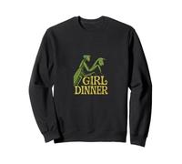 Dîner de Fille en Train de Prier et de mante Sweatshirt