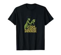 Dîner de Fille en Train de Prier et de mante T-Shirt