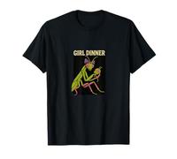 Dîner de Fille en Train de Prier et de mante T-Shirt
