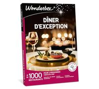 Dîner D'exception - Coffret Cadeau - Wonderbox - Idée Cadeau Gastronomie