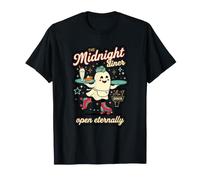 Diner d'halloween Ouvert éternellement Munchies C Late Night Eats T-Shirt
