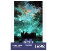 Dîner en forêt Puzzles 1000 Pièces Jeu De Défi Jouet Adultes Et Plus De 12 Ans Puzzles Créatifs Plaisir De Famille Activité De Loisir Cadeau Décoration Maison 38x26cm/1000pcs
