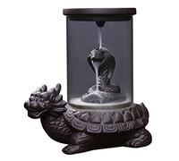 DINESA Brûleur d'encens à refoulement - Roi singe - Serpent créatif - Décoration de bureau et de maison - Brûleur d'encens classique - C