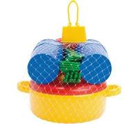 Dantoy Dinner Set for 4, 22 Piece Role Play for Kids Pretend Play, Made in Denma