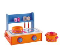 Dinette Cuisine en bois et Marmites Sevi 1831