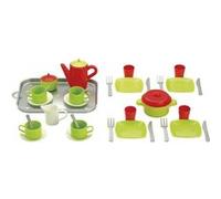 Dinette Ecoiffier Plateau De Cuisine 30 Pcs Cocotte Tasse Assiette