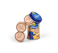 Dinette - ERZI - Biscuits fourrés au chocolat - Bois - 3 pièces - 4,5 x 4,5 x 7,1 cm