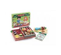 Dinette joe et Max Grill en bois Vert G