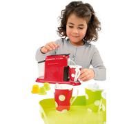 Dînette Réchaud -100 % Chef - Ustensiles, vaisselle, aliments - Jeu d'imitation -21 pièces - Dès 18 mois - Fabriqué en France