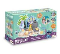 Smoby - Stitch - Paillote Gourmande - Beach Bar - Glaces Magiques et Gaufrier - 12 Accessoires Inclus - A Partir de 3 Ans - Fabrication Française