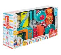 Dînette - WDK Partner - Multicolore - 12 pièces - Pour enfants à partir de 3 ans