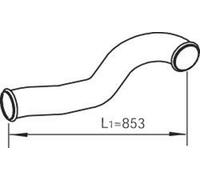 DINEX 81717 Tuyau d'échappement