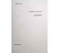 D'inflexion pénétrante - Roger Lewinter - Ivrea - broché - Théâtre