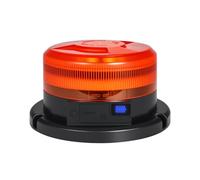 Dinfu Gyrophare led sans fil avec écran 9 modes de clignotement girophare LED 12 V aimant orange Feu d'avertissement avec chargeur de voiture et câble USB pour vehicule,voiture, camion, tracteur, SUV