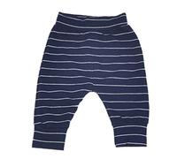 Ding-dong Bébé Garçon Fille Coton Rayé Pantalon(Bleu foncé,12-18Mois)