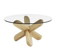 Normann Copenhagen Ding Table verre/Chêne