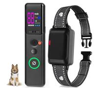 DINGBIU Collier de Dressage pour Chien avec Télécommande - Vibration/Choc Électrique/Modes Son pour Gros Petit Chien - Rechargeable - Étanche IP67 - Collier pour Chien