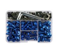 DINGDAA - Kit Complet de boulons de carénage de Moto Clips en Acier Inoxydable Écrou Vis de carrosserie pour Zx10r 2007 R1 2007 2008 CB 300f Yftk T Max 530 R1 2009