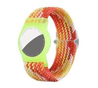 Dingfeiyu Bracelet Airtag Enfant Waterproof, Protection Anti-Perte et Anti-Rayures Pour Le Positionnement du Tracker GPS, Orange